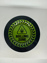 Load image into Gallery viewer, Circular portable &quot;ROLLING ZONE&quot; rolling tray
