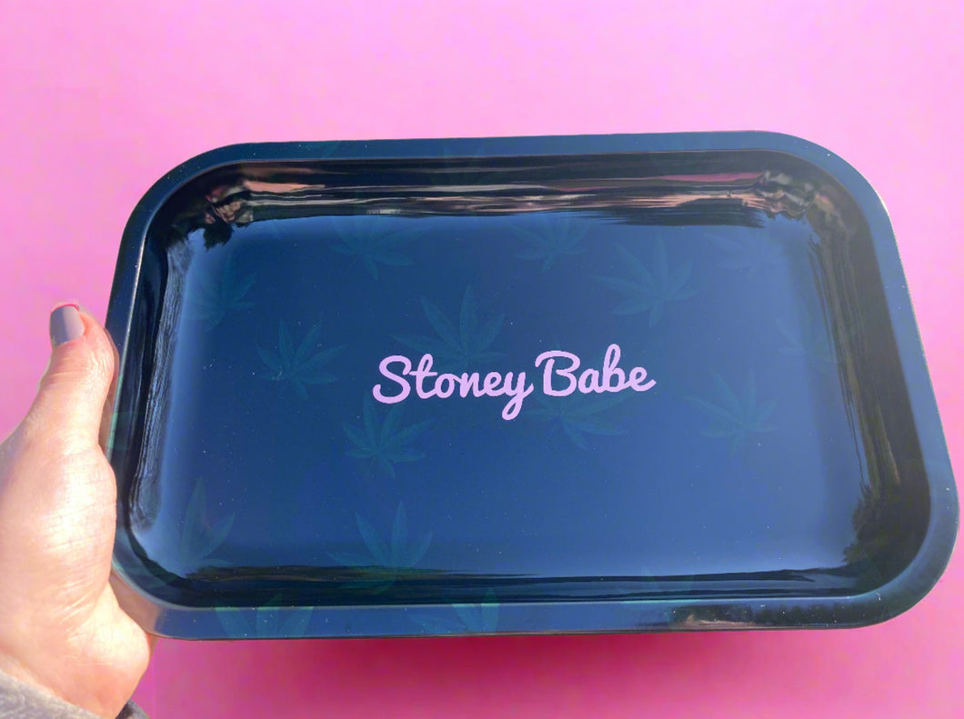 Stoney Babe Metal Rolling Tray