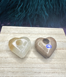 Natural Stone Mini Heart Pipe