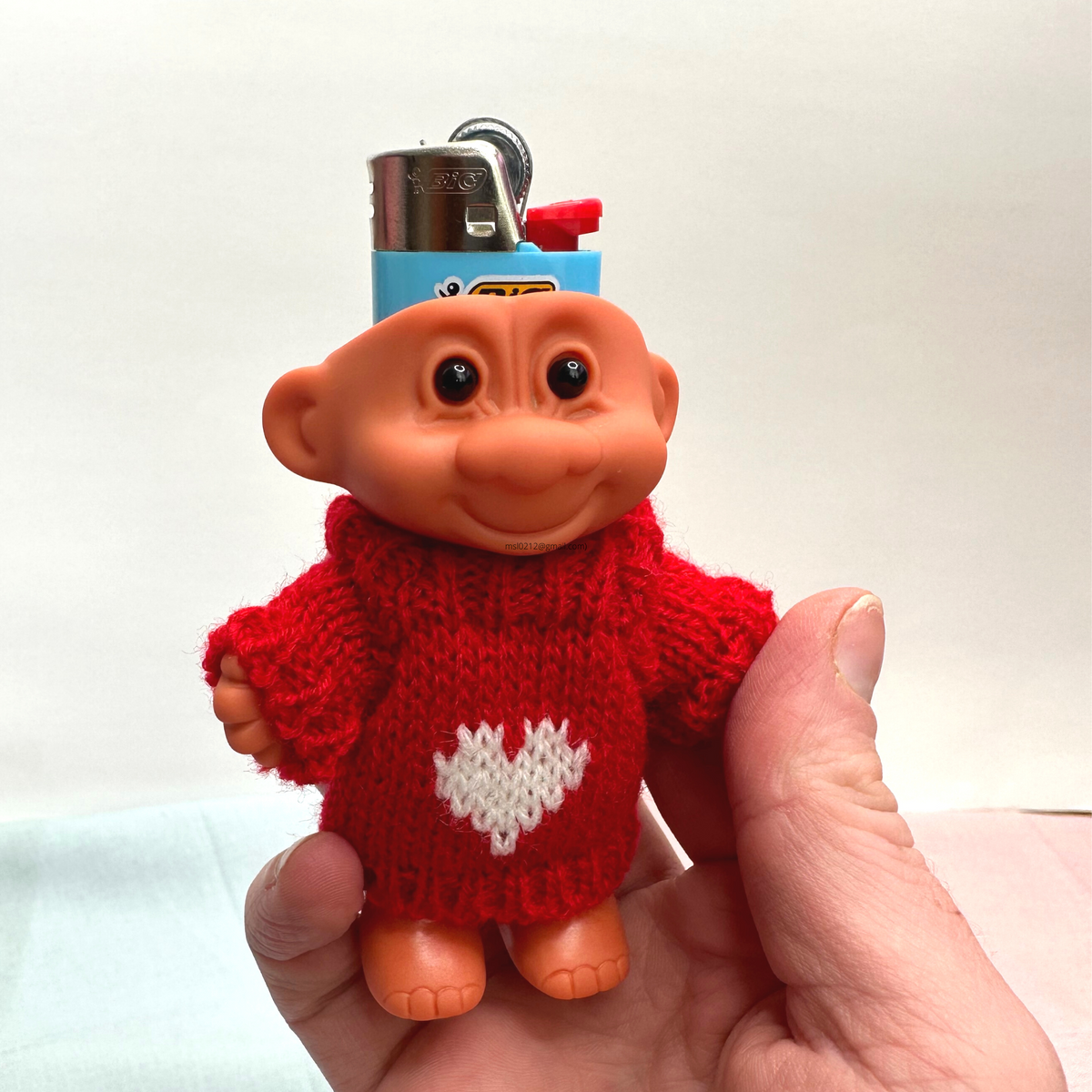 troll lighter holder