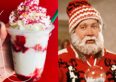 Here's How to Order a Santa Clause Frappuccino from Starbucks Secret Menu