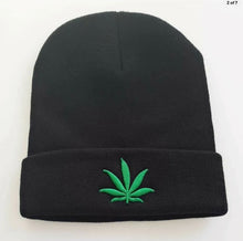 Load image into Gallery viewer, Weed leaf beanie
