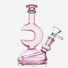 Load image into Gallery viewer, Pink Moon 6&quot; Water Pipe
