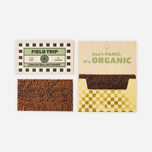 Leopard Print Organic Printed Rolling Papers