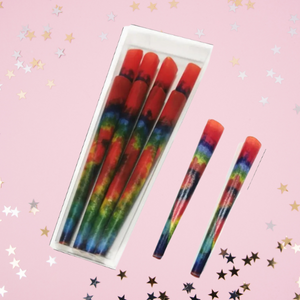 Tie-Dye Colorful Cones 8-Pack