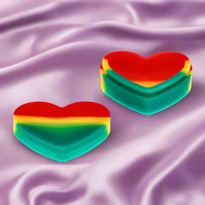 Silicone Heart Container