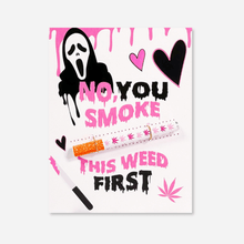 Load image into Gallery viewer, Ghost Face Cannabis Greeting Card
