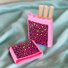 Load image into Gallery viewer, Neon Leopard Print Pre-roll Case
