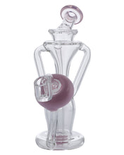 Load image into Gallery viewer, Milky Pink Dab Rig Mini Recycler - 6&quot;
