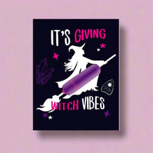 Load image into Gallery viewer, Witchy Vibrator Greeting Card • Naughty Vibes
