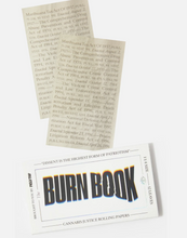 Load image into Gallery viewer, Burn Book Rolling Paper Packs from Field Trip Papers
