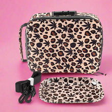 Load image into Gallery viewer, Leopard Locking Bag and Tray Set
