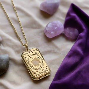 Sun Tarot Necklace