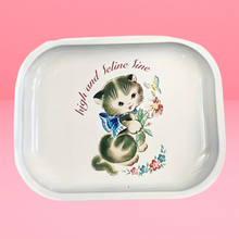 Load image into Gallery viewer, High And Feline Fine Rolling Tray
