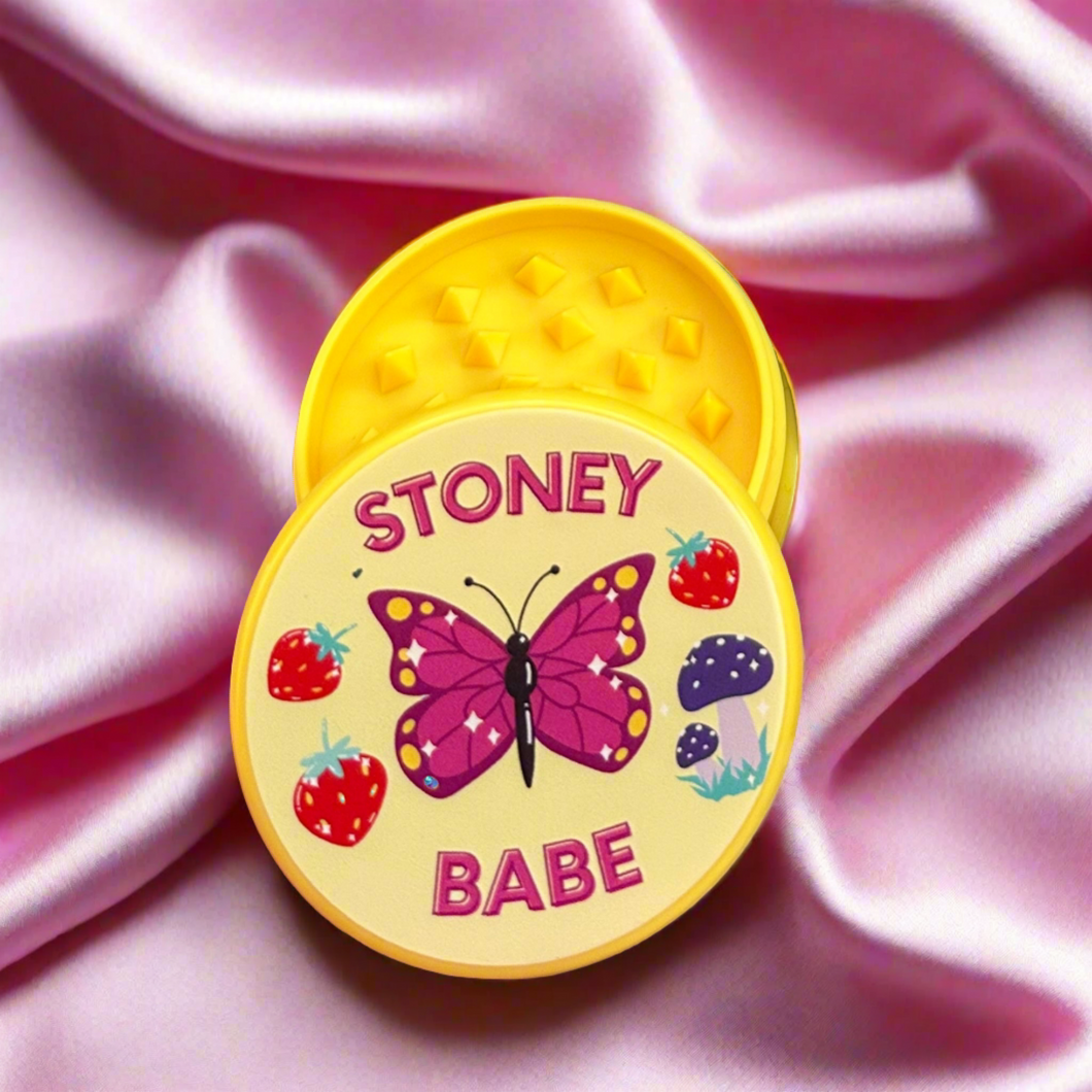 Stoney Babe Butterfly Acrylic Grinder