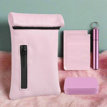 Load image into Gallery viewer, Pink Pocket Accessory Smell Proof Set
