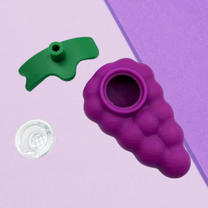 Grape Unbreakable Hand Pipe