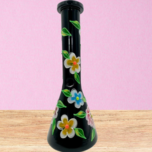 Load image into Gallery viewer, Luminous Floral Beaker Bong
