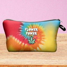 Load image into Gallery viewer, Flower Power Zipper Pouch
