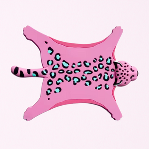 Pink Cheetah Silicone Dab Mat