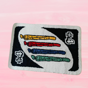 Rainbow Joint Reverse Card Rug