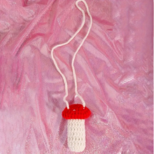 Load image into Gallery viewer, Handmade Crochet Mushroom Lighter Pouch
