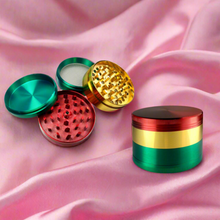 Load image into Gallery viewer, Mini Metal Rasta Grinder
