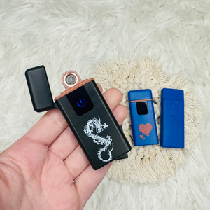 Flameless touch activated lighter