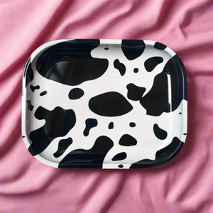 Cow Print Tray