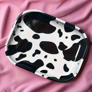 Cow Print Tray