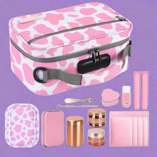 Load image into Gallery viewer, Pink Cow Lock Box Accessory Set
