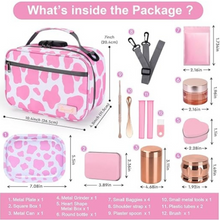 Load image into Gallery viewer, Pink Cow Lock Box Accessory Set
