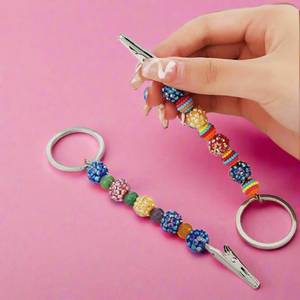 4 Beaded Cigarette Holder Clips | 4 Pcs