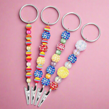 Load image into Gallery viewer, 4 Beaded Cigarette Holder Clips | 4 Pcs
