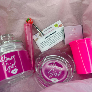 On Wednesday's We Smoke Pink Gift Set