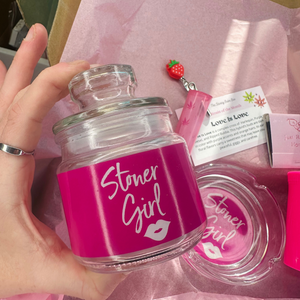 On Wednesday's We Smoke Pink Gift Set