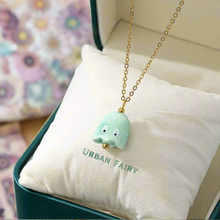 Load image into Gallery viewer, Ceramic Ghost Necklace
