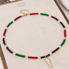 Load image into Gallery viewer, Golden Trout Boho Necklace
