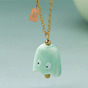 Ceramic Ghost Necklace