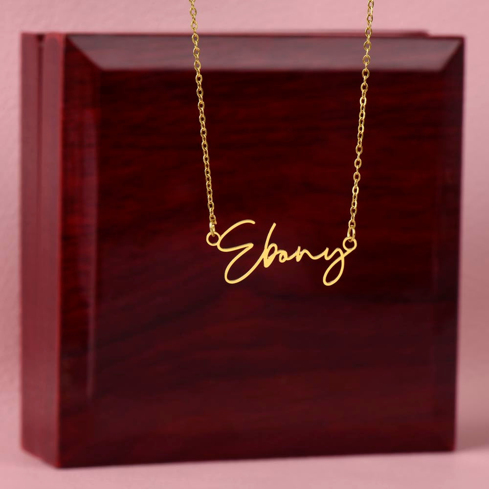 Dainty Personalized Name Necklace | You Little Shit