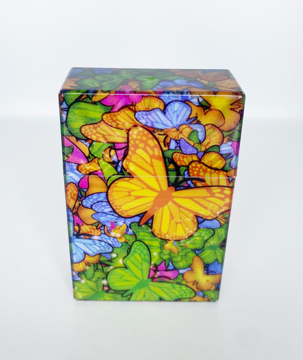 Colorful  Butterfly Cigarette Case