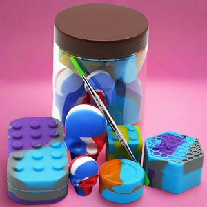 Silicone Concentrate Container Set