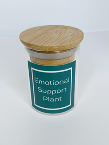 Emotional Support Plant Stash Jar