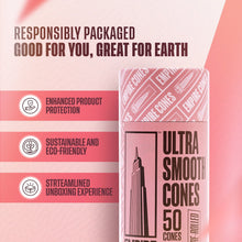 Load image into Gallery viewer, Ultra Smooth Pink Cones 50 Count
