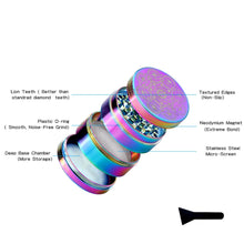 Load image into Gallery viewer, Rainbow Mandala Herb Grinder
