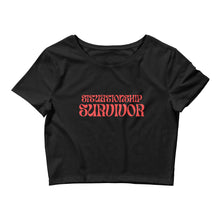 Load image into Gallery viewer, Situationship Survivor Crop Tee
