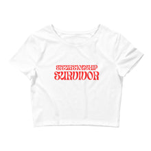 Load image into Gallery viewer, Situationship Survivor Crop Tee

