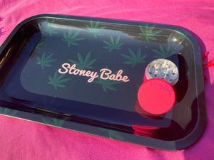 Stoney Babe Metal Rolling Tray