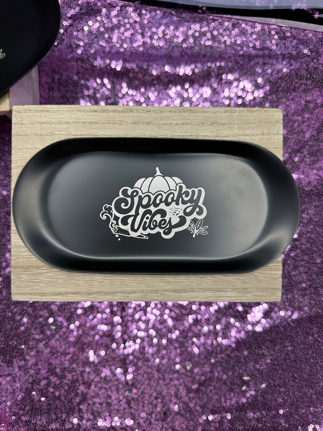 Spooky Vibes Rolling Tray