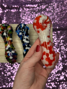 Funky Freezable Glass Hand Pipes